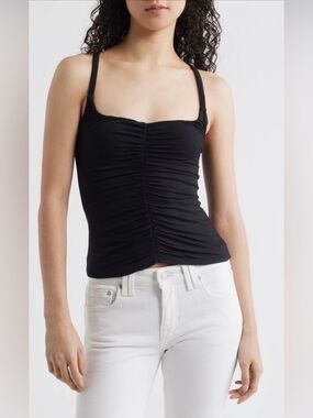 Shimmer Shimmer cami NWOT black